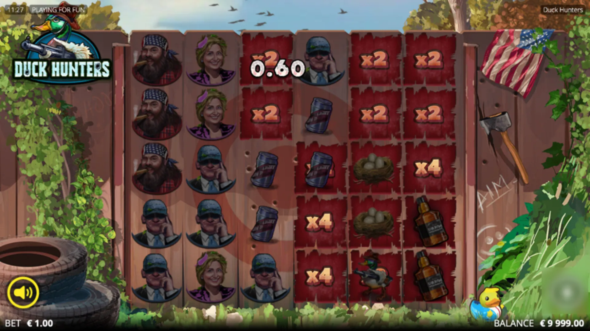 Duck Hunters Slot Gameplay