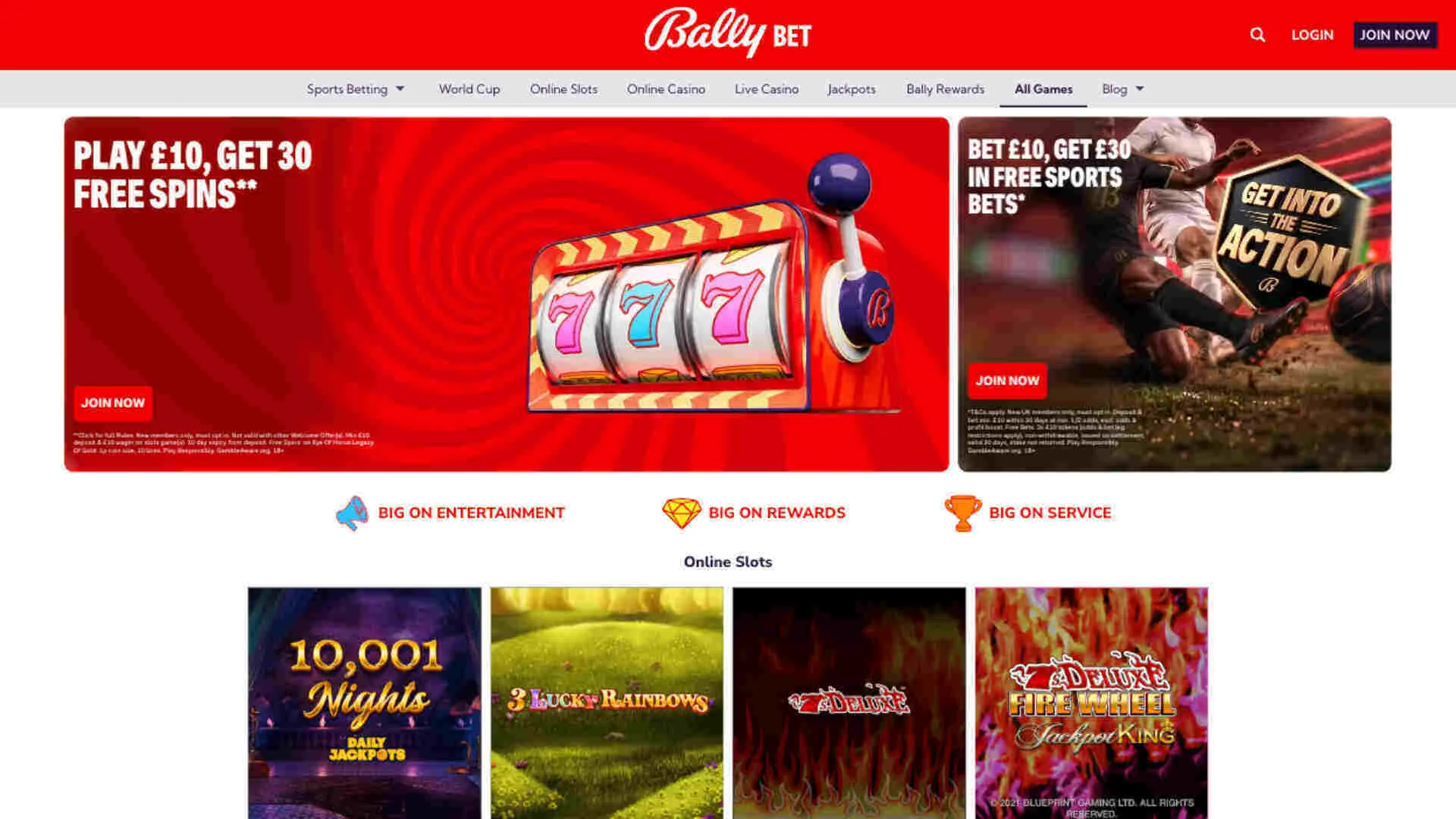 Bally Casino slot masters