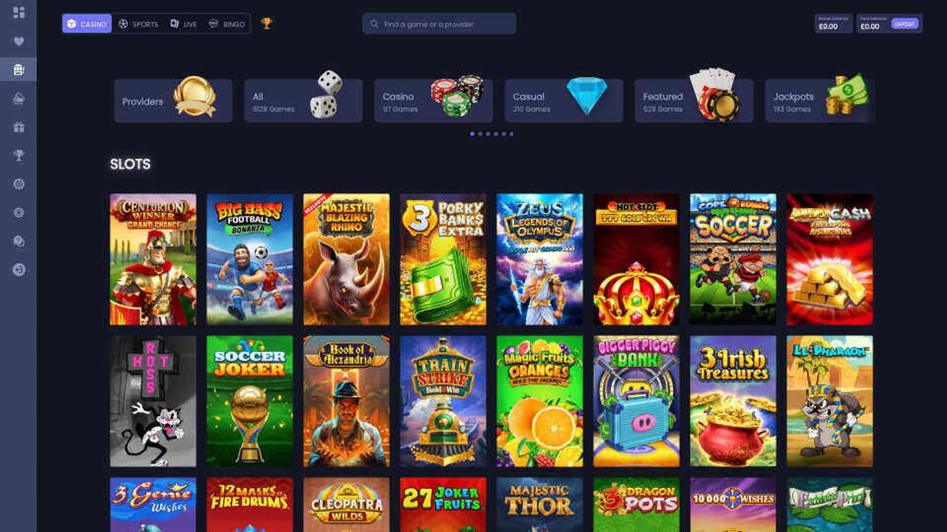 Betrino Casino online slots