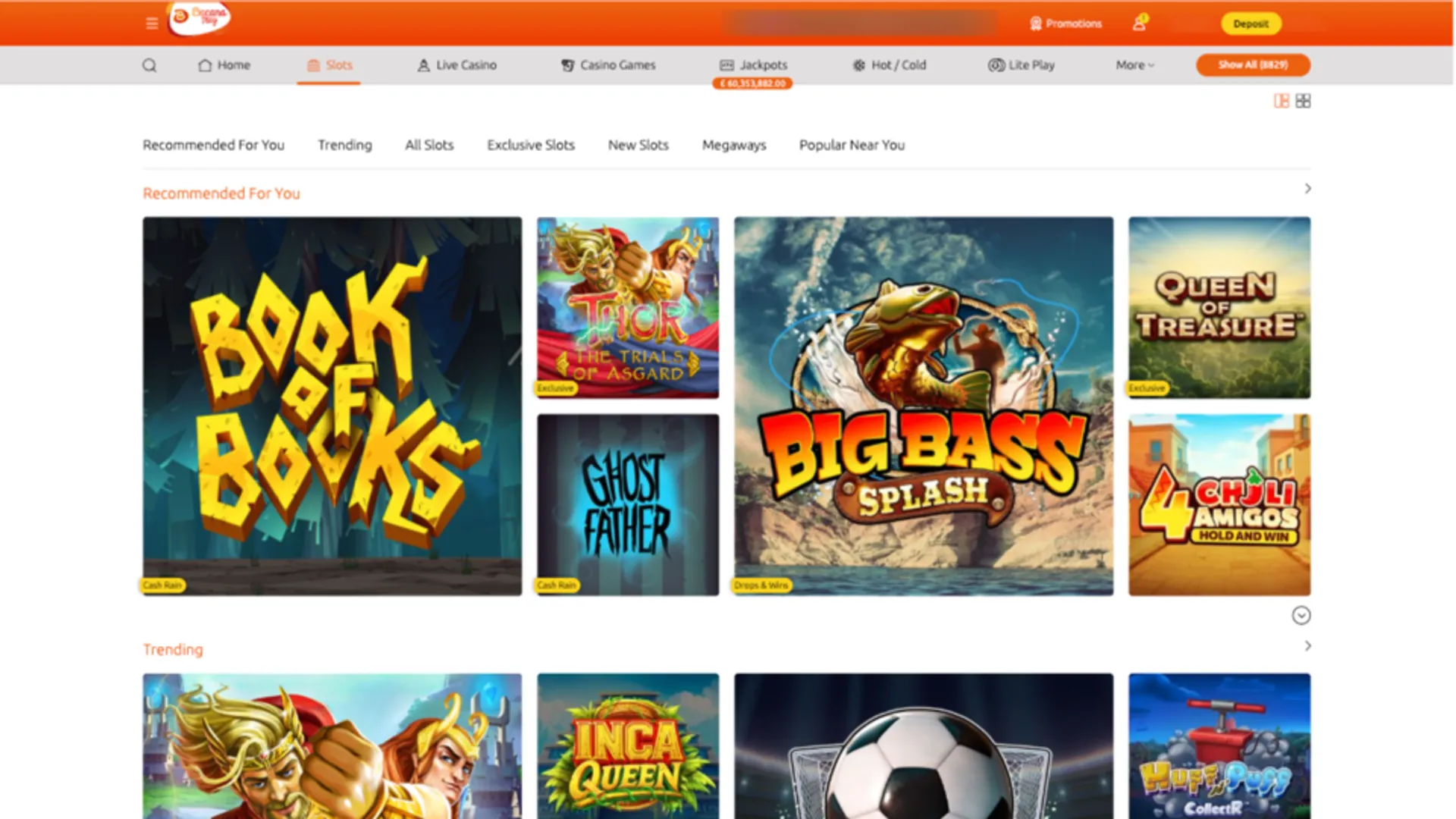 BacanaPlay Casino Slots