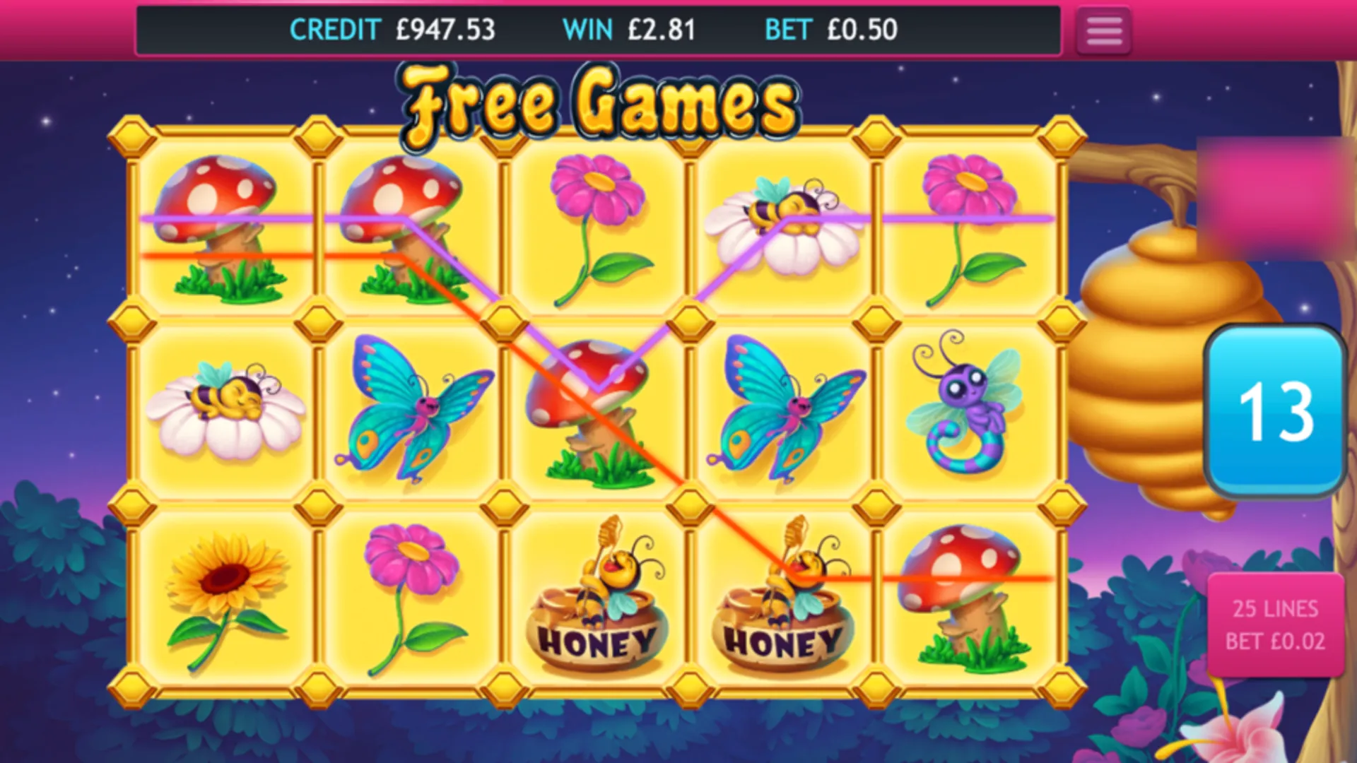 Beez Kneez Slot Bonus