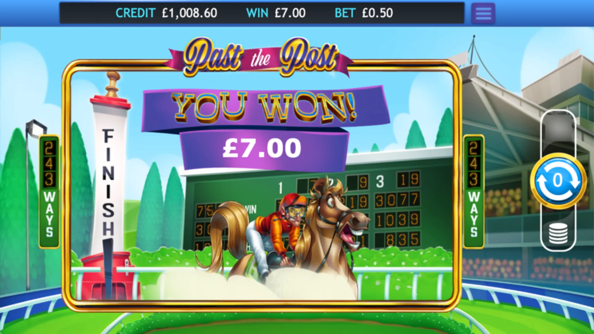 Past the Post Slot Testing