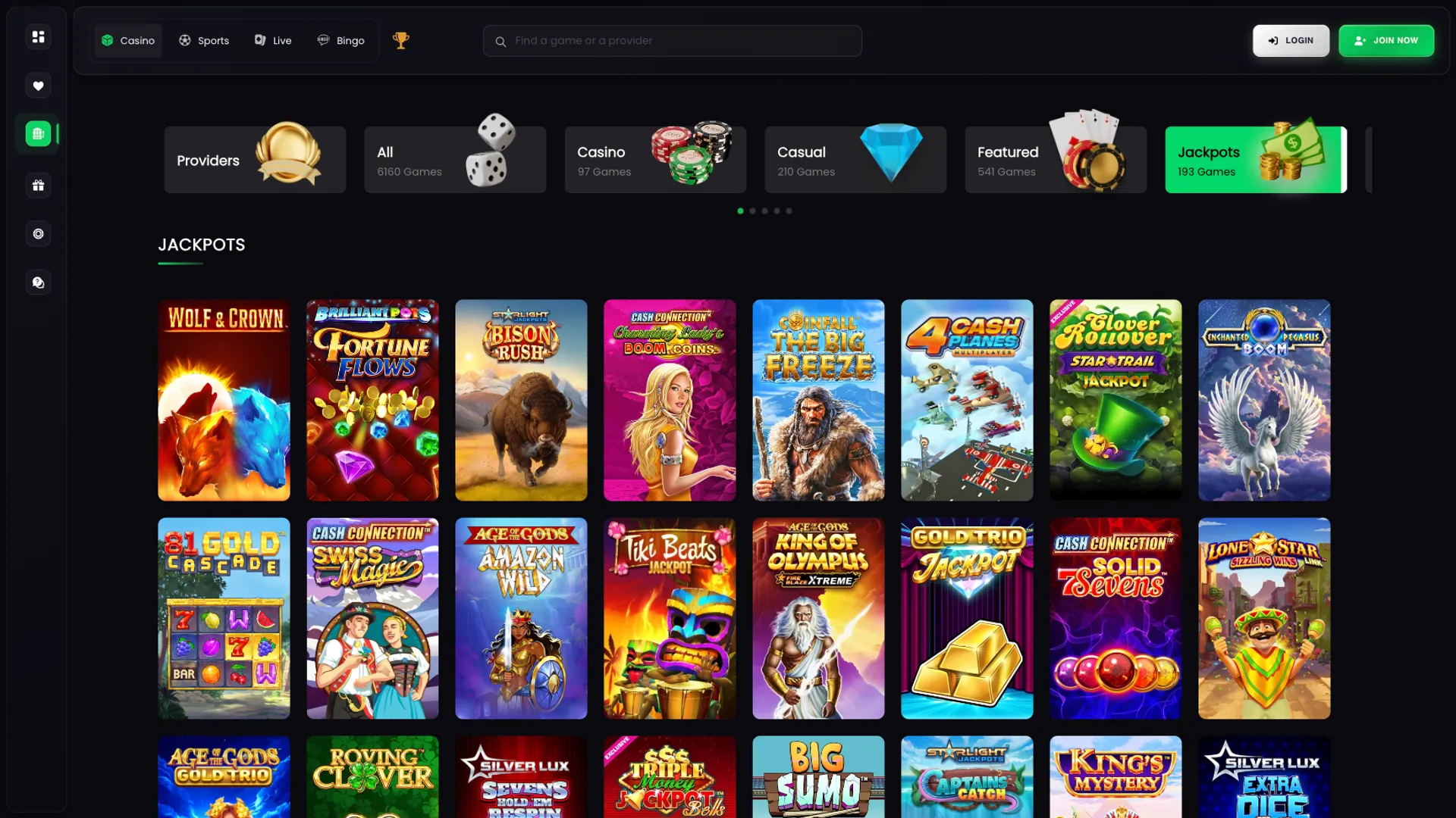 The Online Casino Jackpots