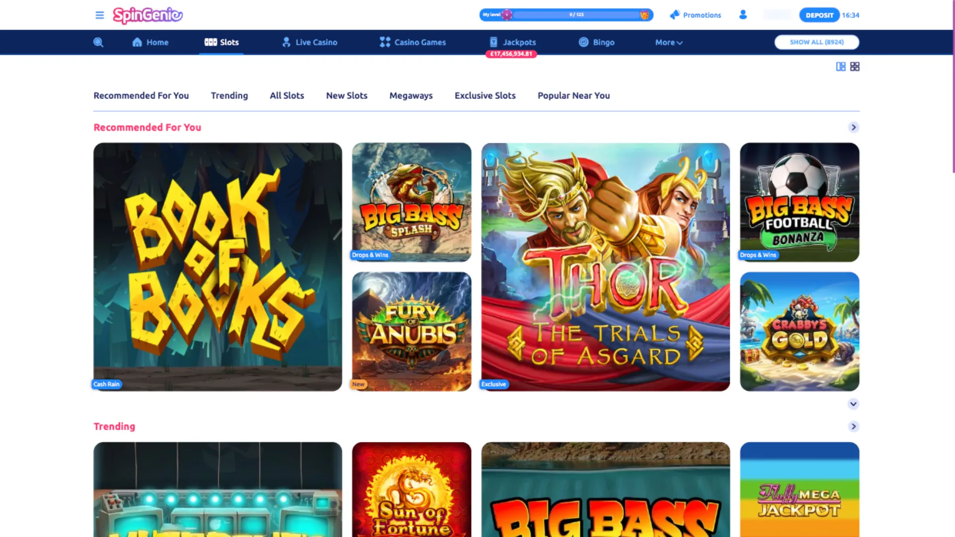 Spin Genie Casino Slots