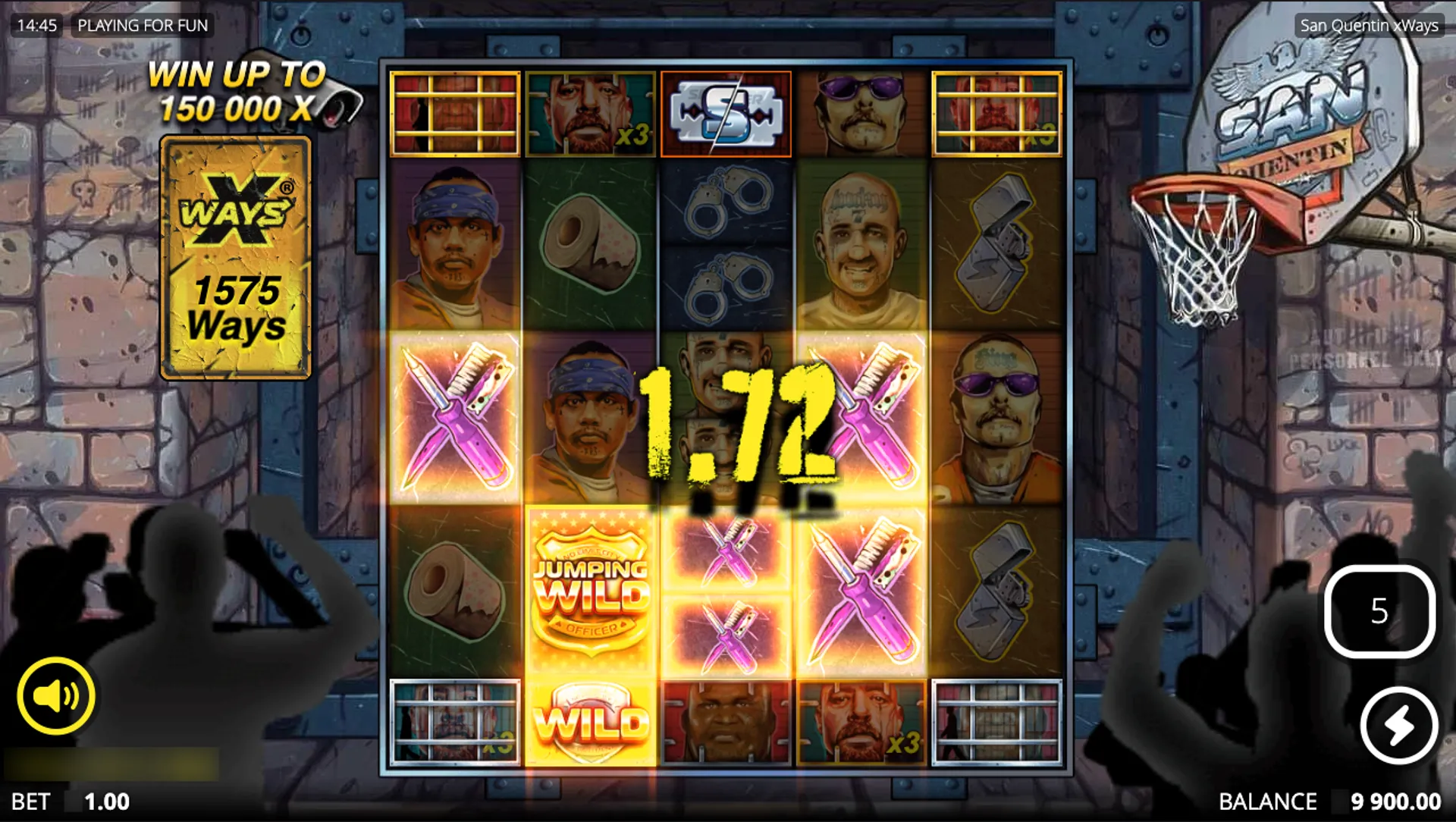 San Quentin Slot Lockdown Spins
