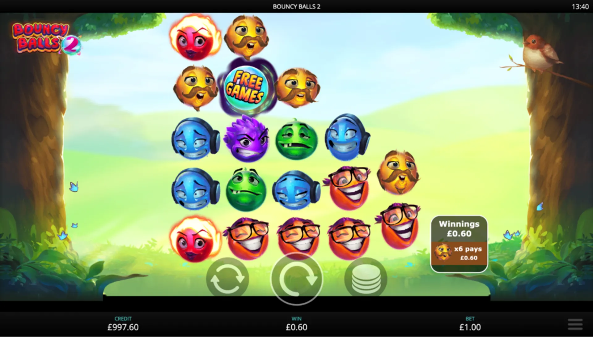 Eyecon Provider Page Bouncy Balls