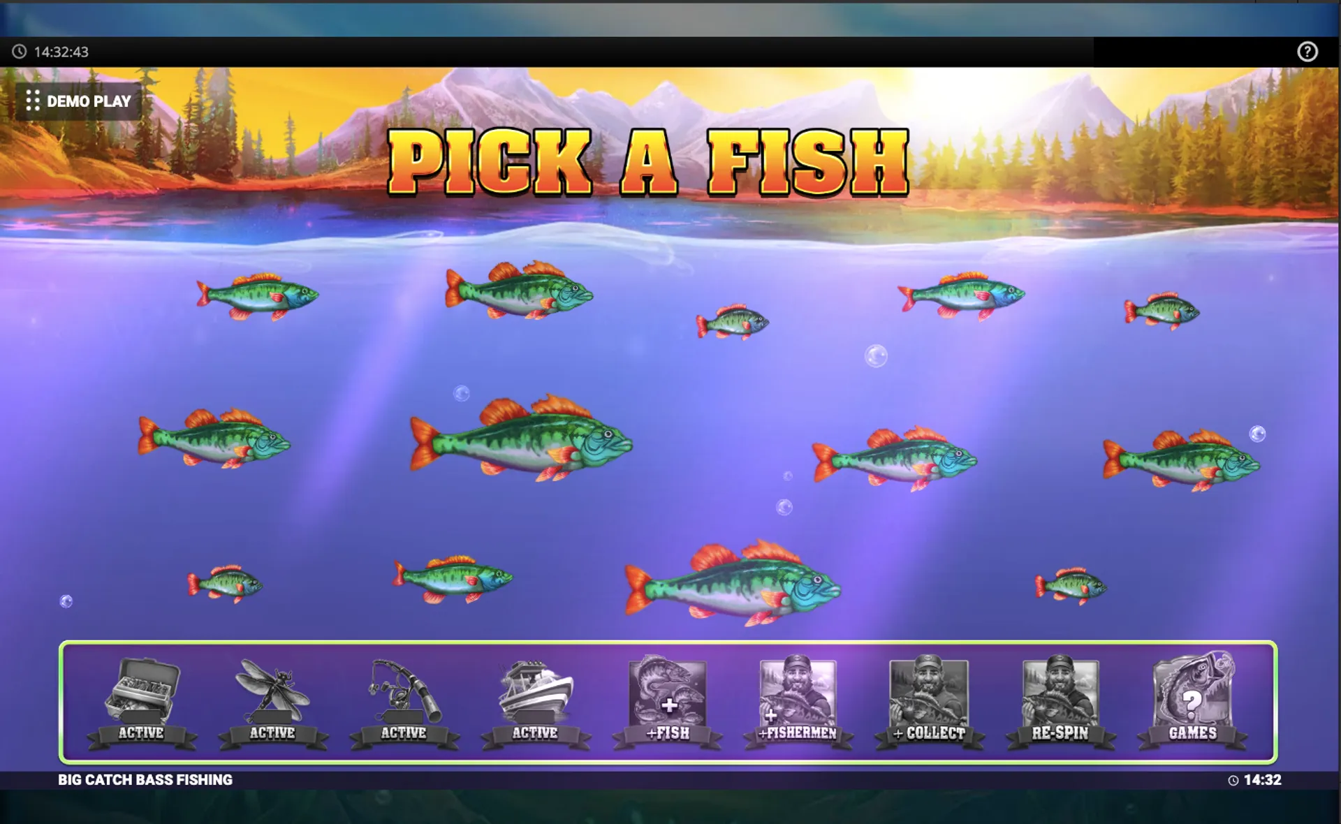 Big Catch Bass Fishing Pick a Fish