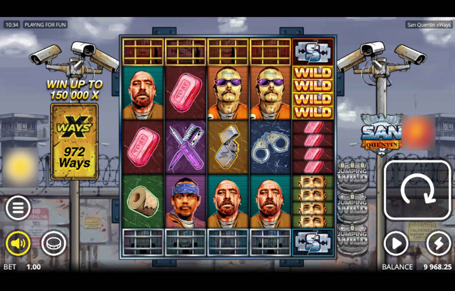 San Quentin Slot Testing