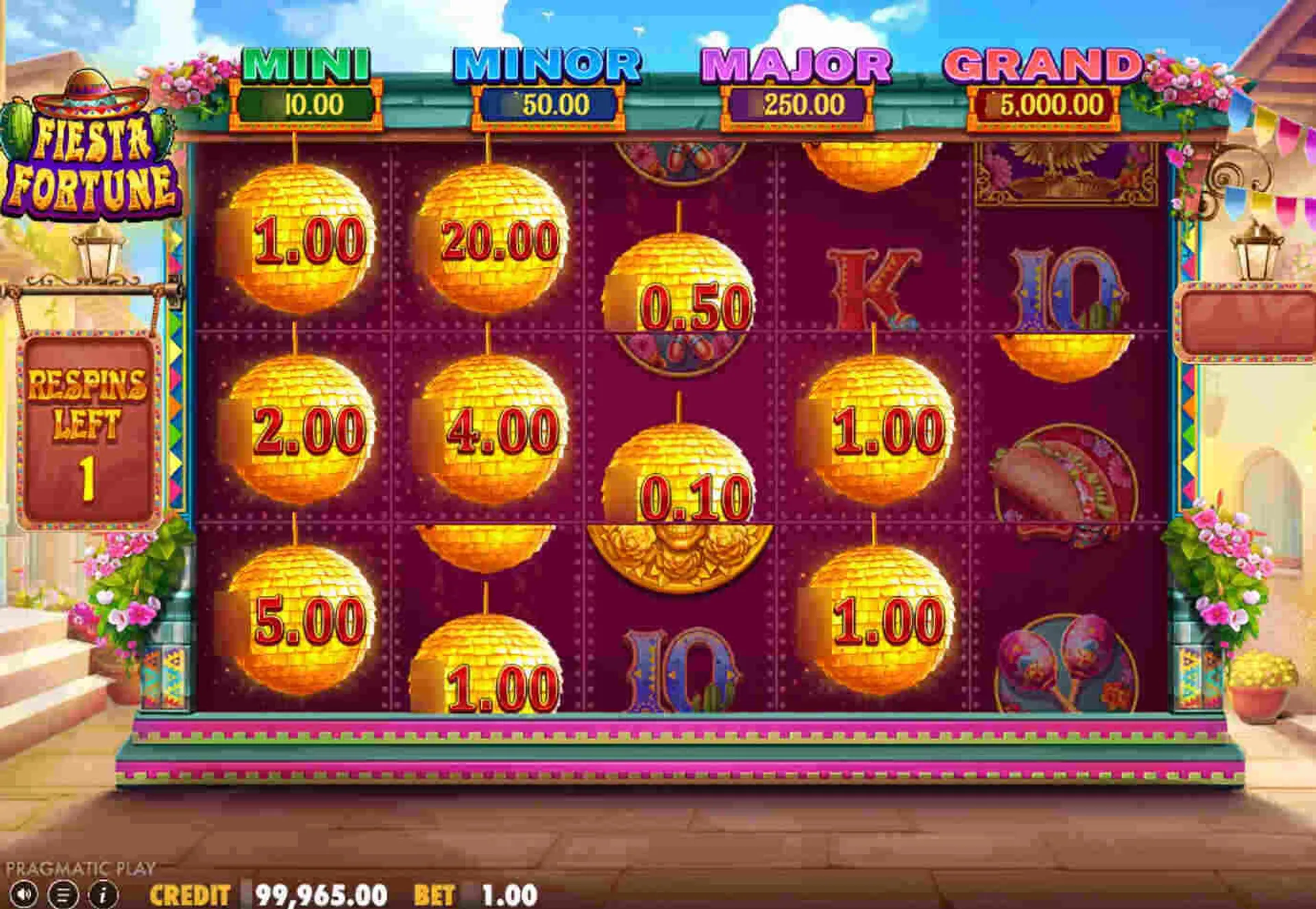 Fiesta Fortune Money Respin