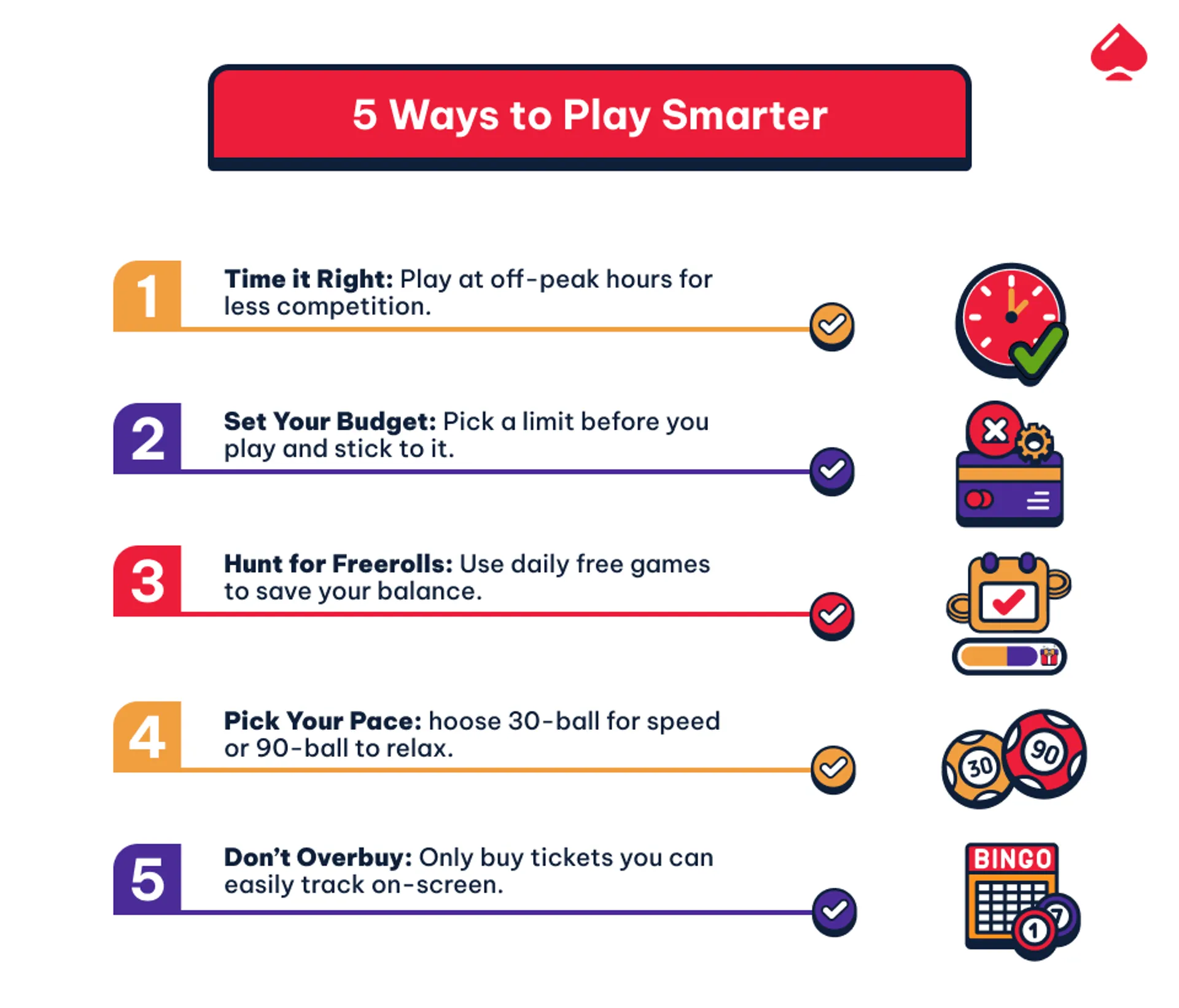 Image explaining way to play better bingo in the UK