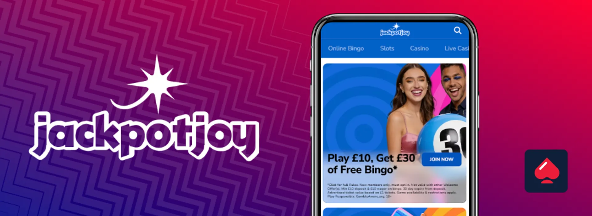 Jackpotjoy bingo