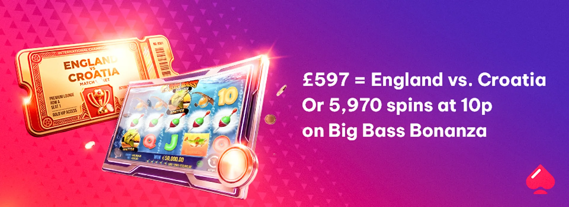 England vs Croatia or 5970 slot spins