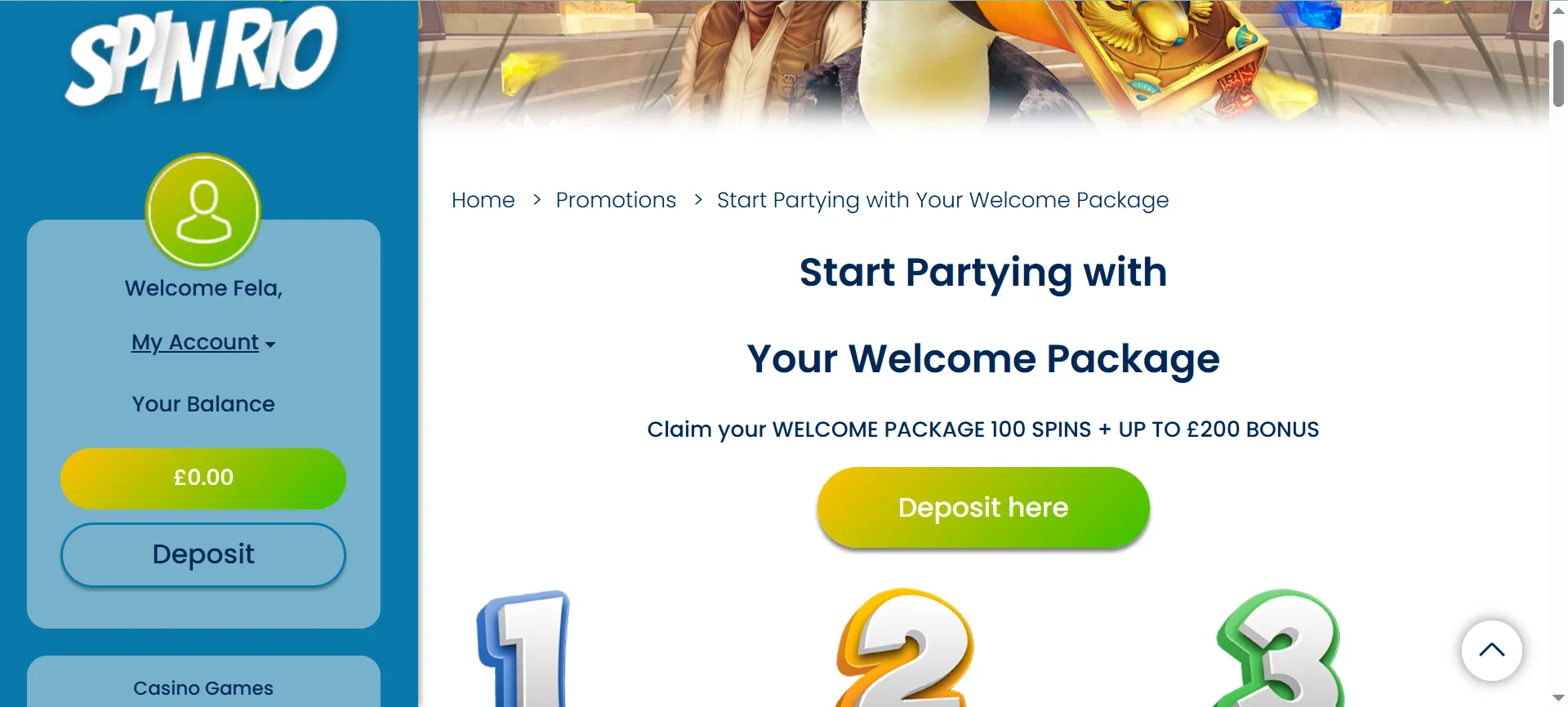 UK welcome package