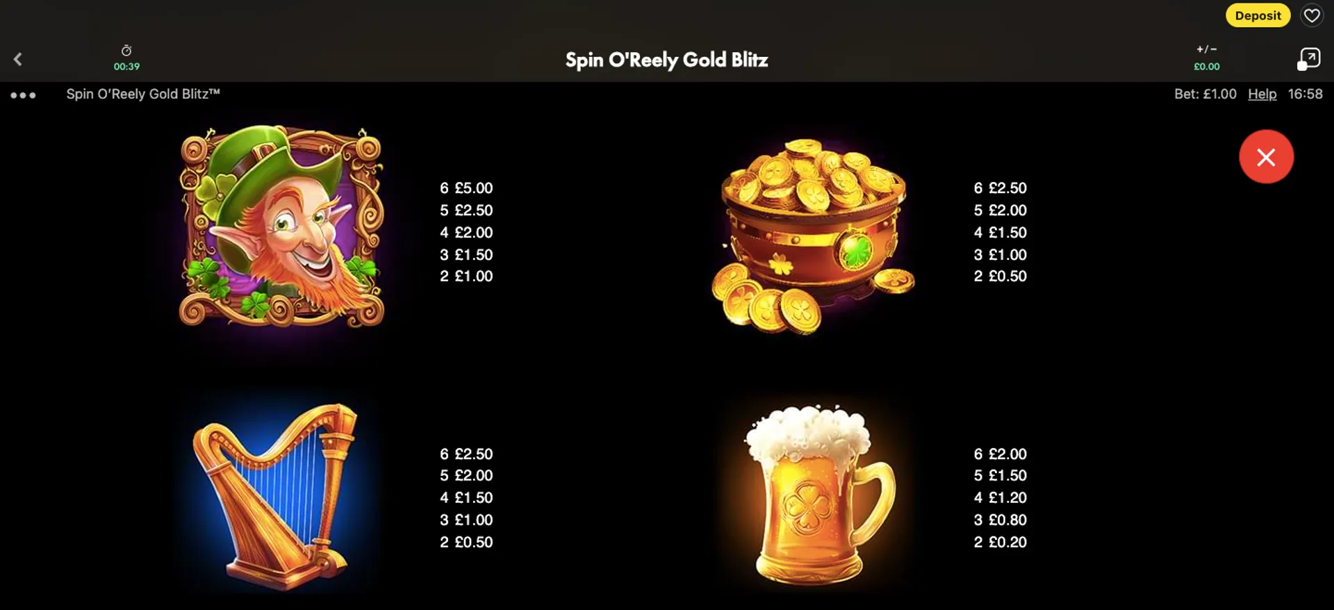 Spin O’reely Gold Blitz slot review