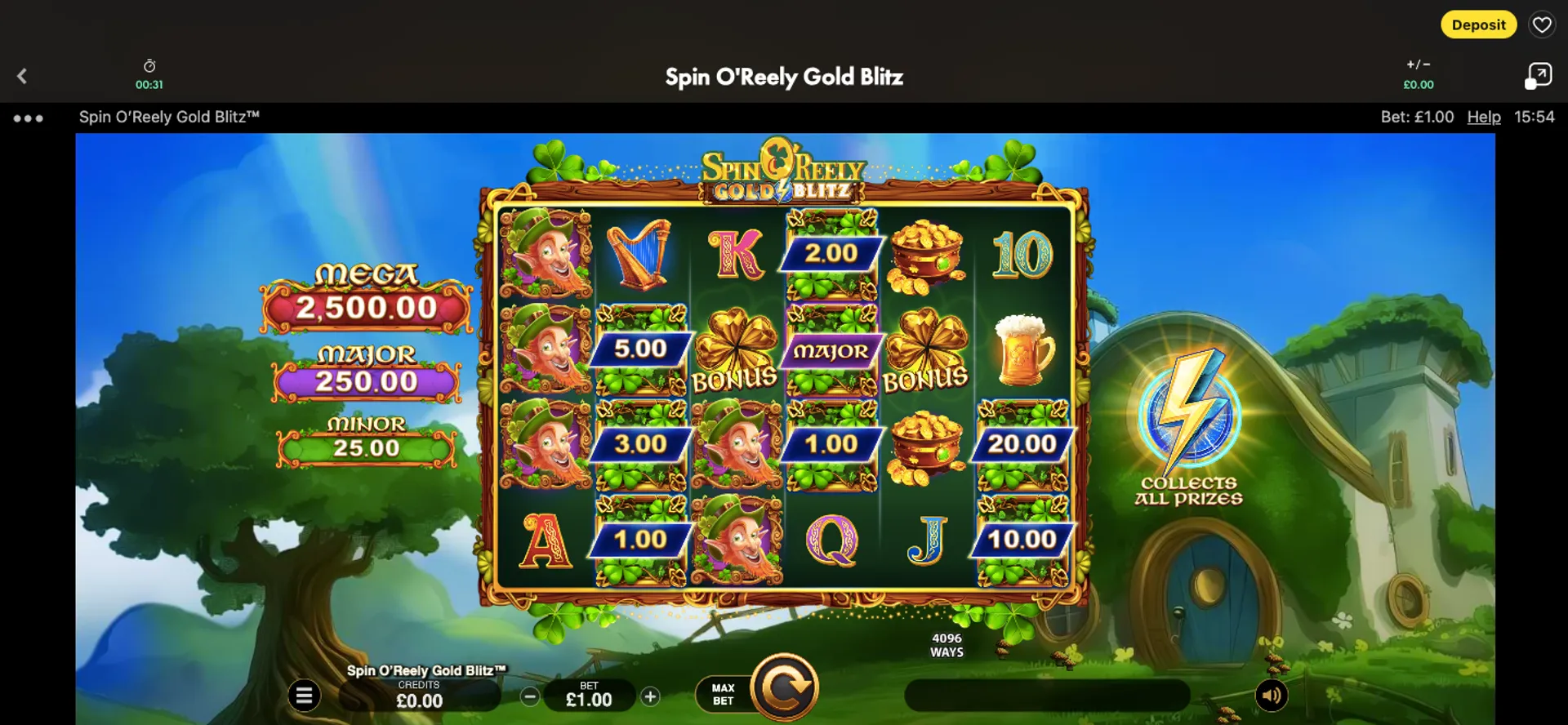 Spin O’reelz Gold Blity slot review