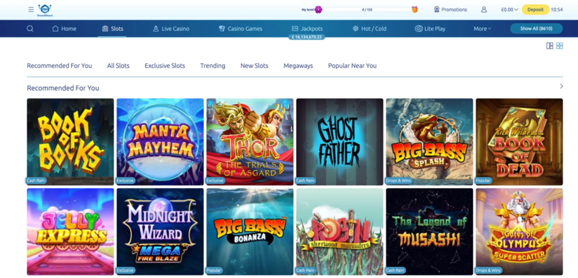 DrueckGlueck Casino Online Slots