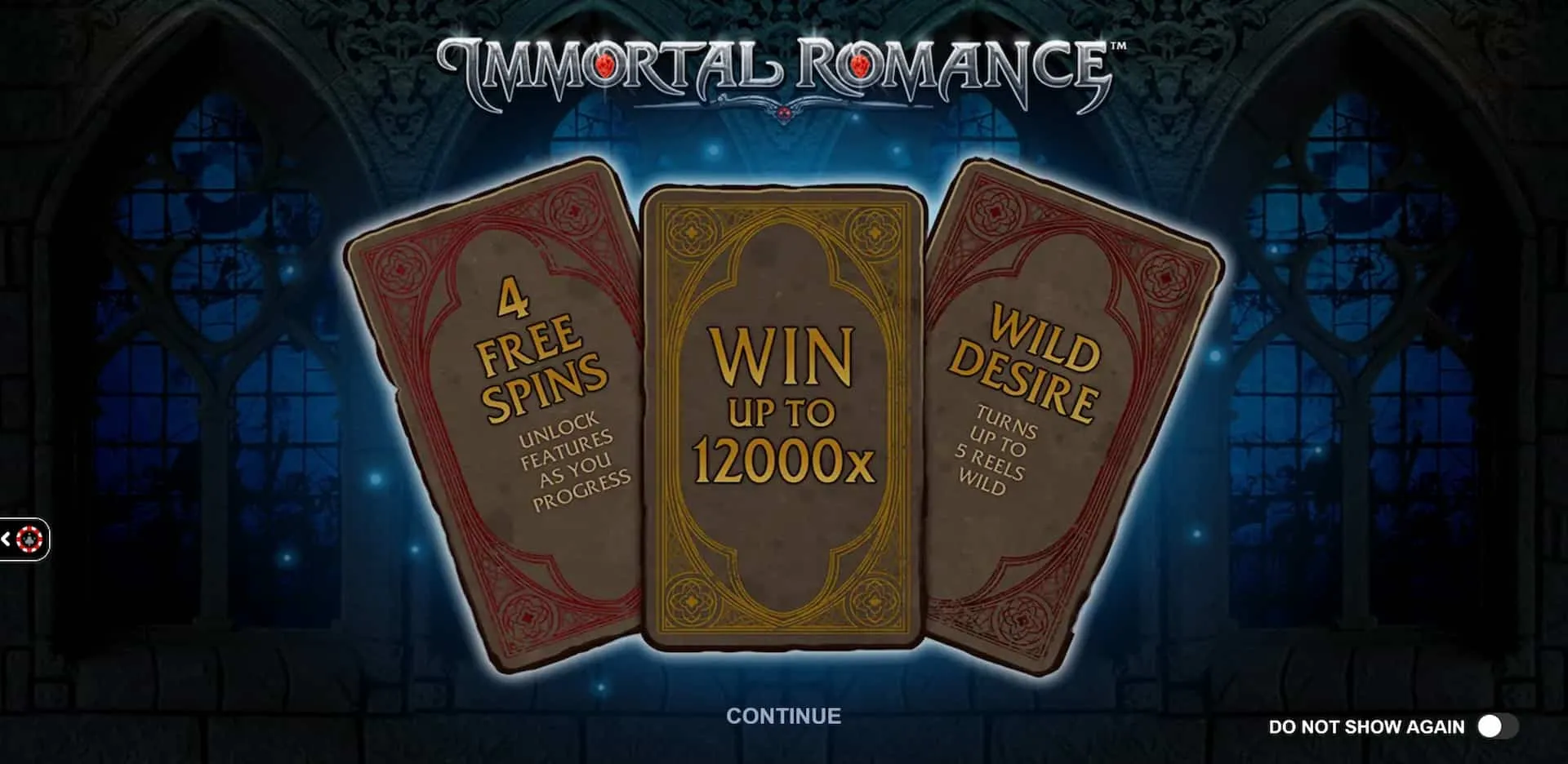 Immortal Romance Slot Bonus Features