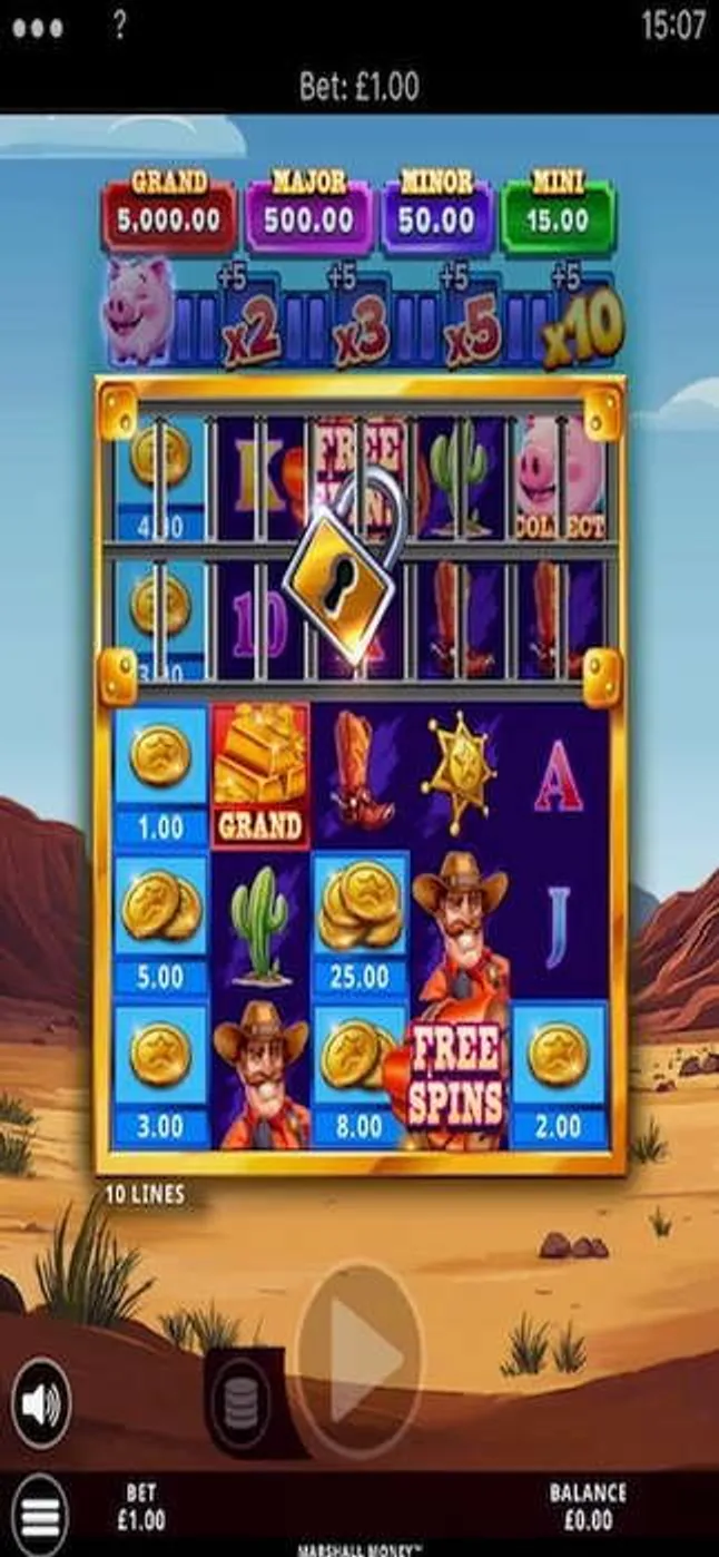 Marshall Money slot mobile
