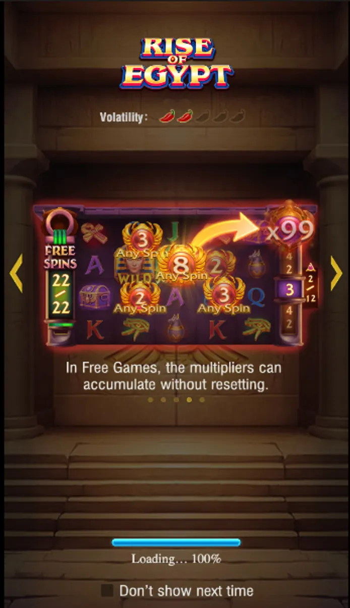 Rise of Egypt Slot Mobile
