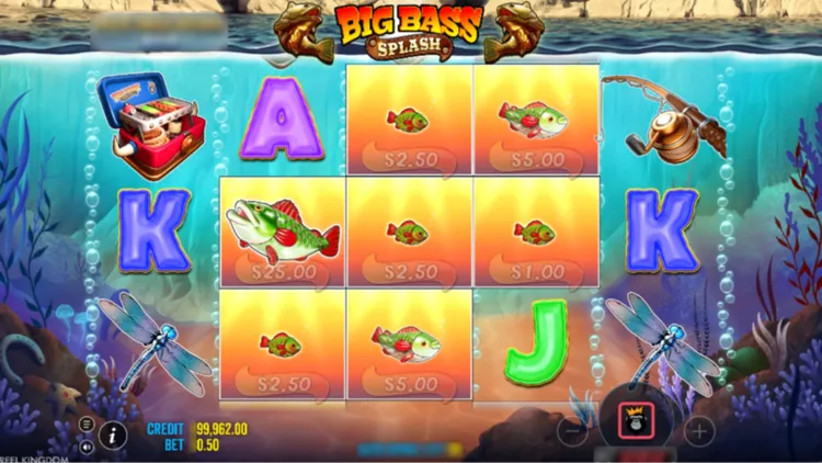 Big Splash Slot Money Fish