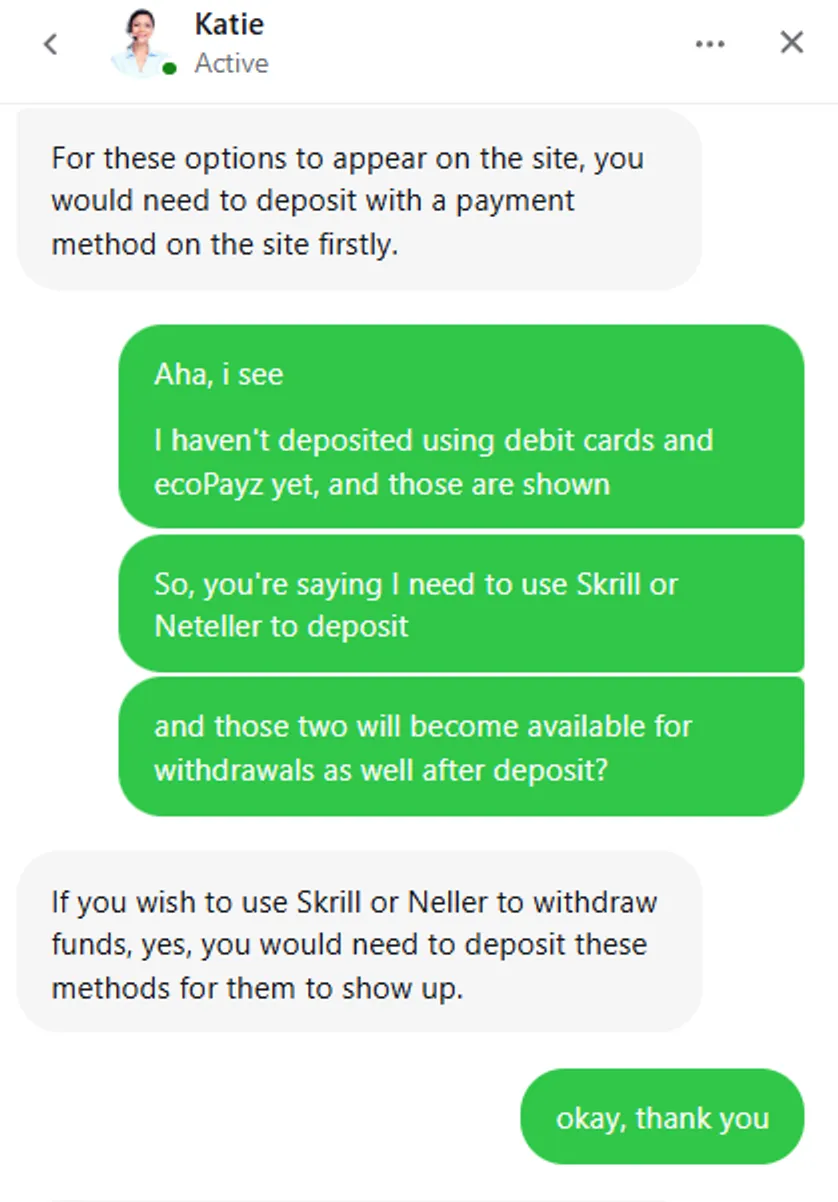 BetStorm Casino Customer Support