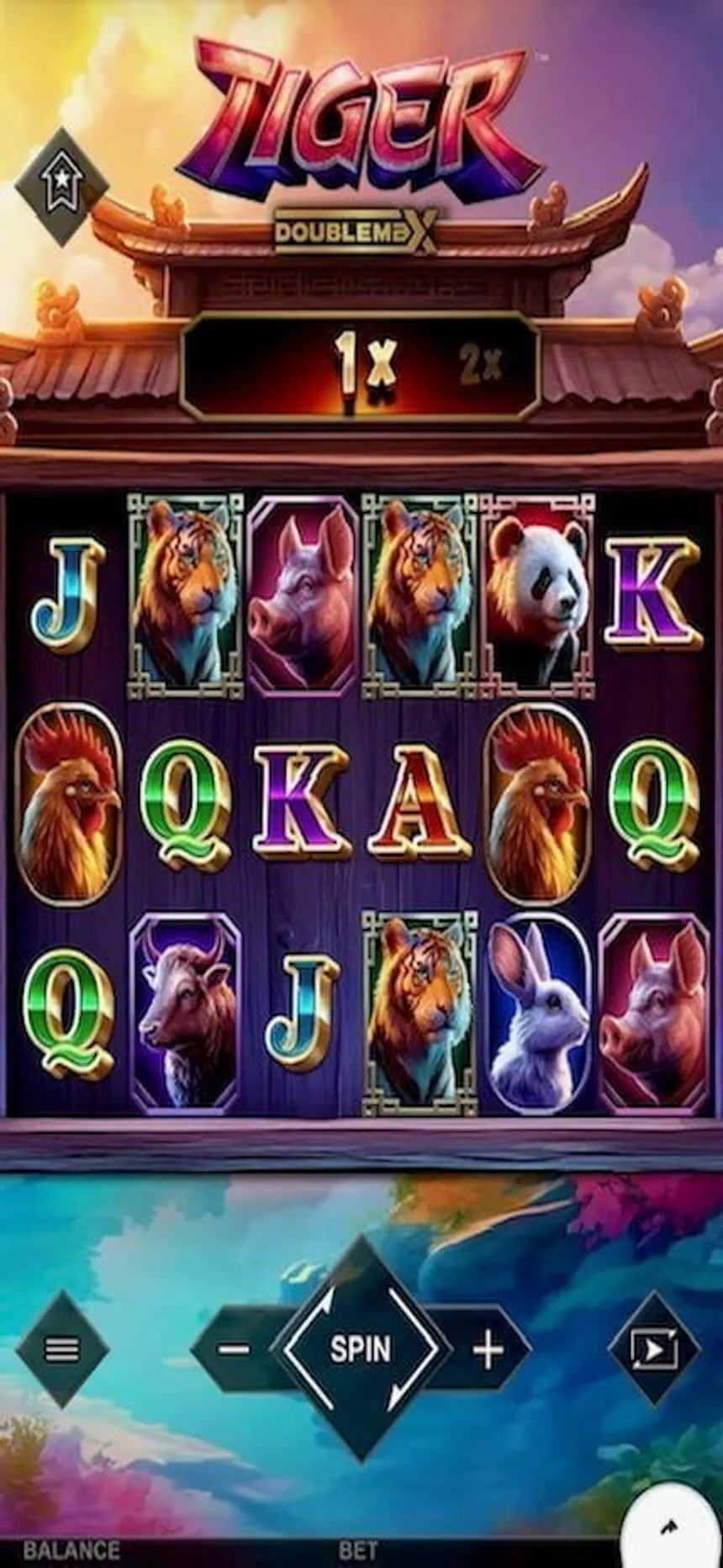 Tiger DoubleMax on mobile