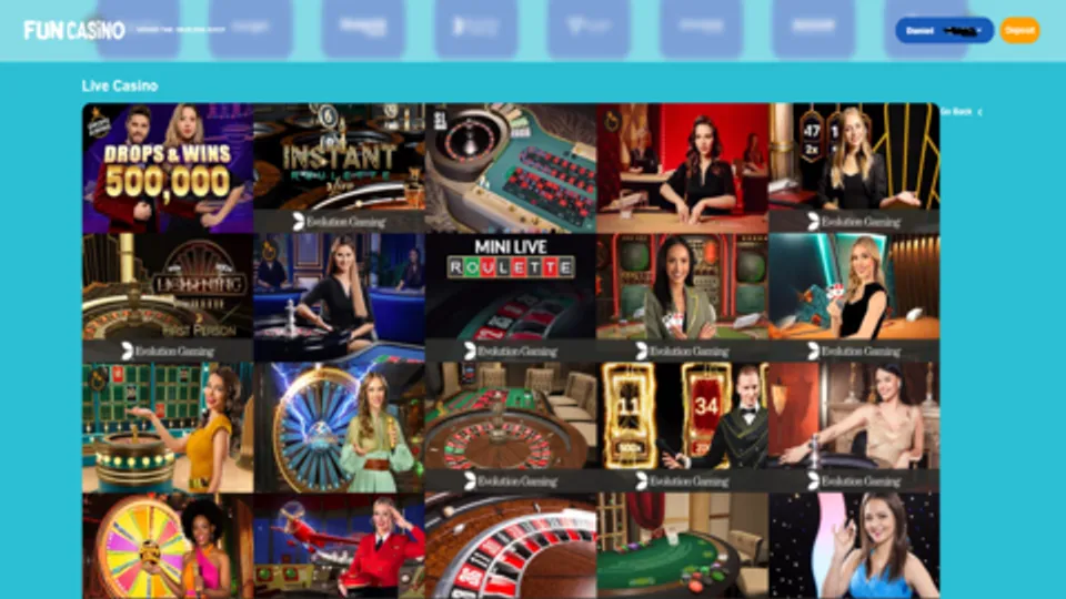 Fun Casino Live Games